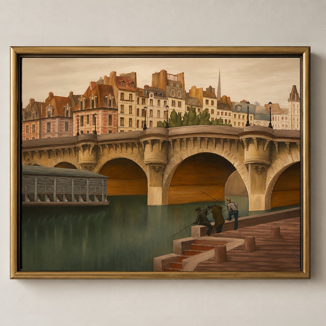 Pont Neuf, oil on canvas